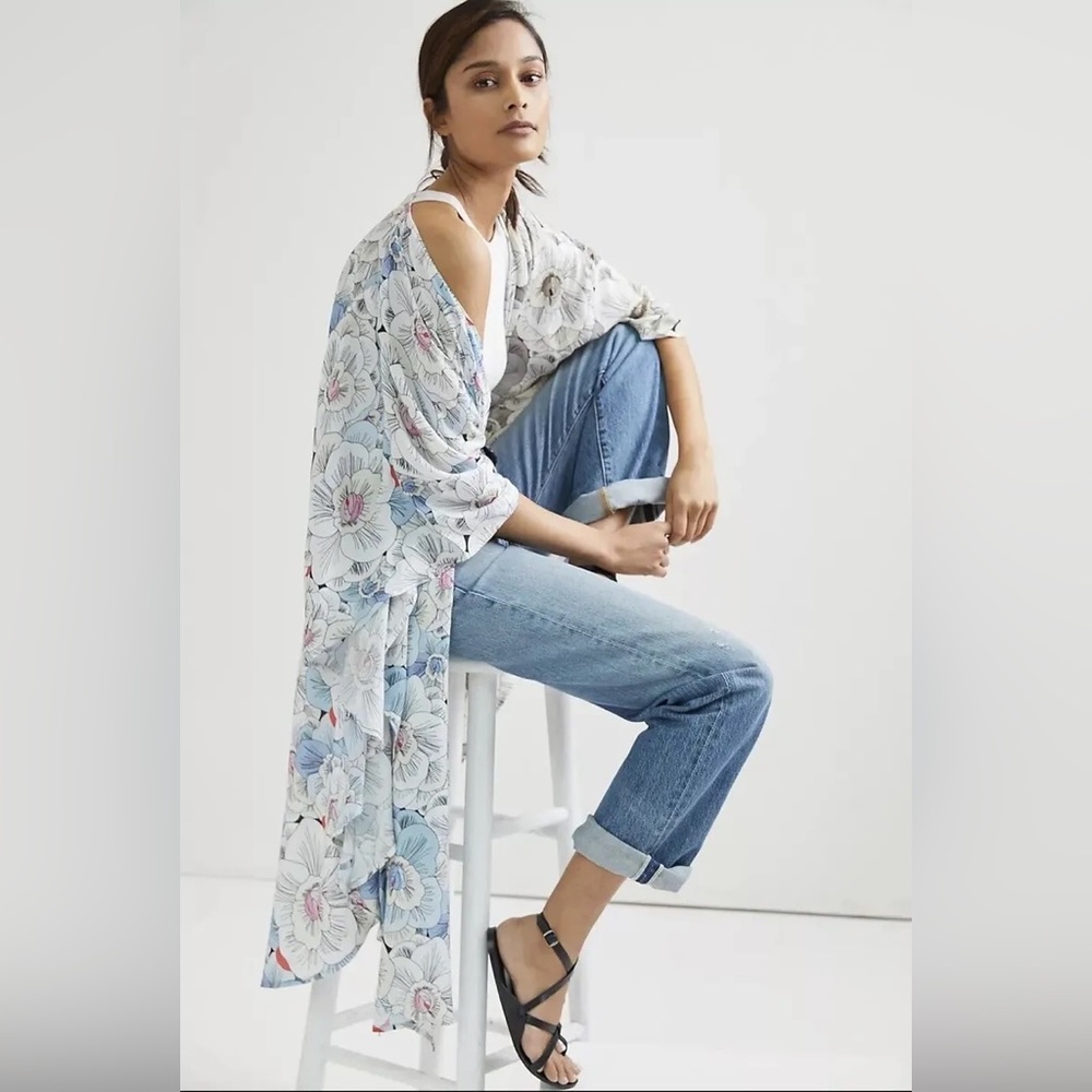 Anthropologie Conditions Apply Kimono